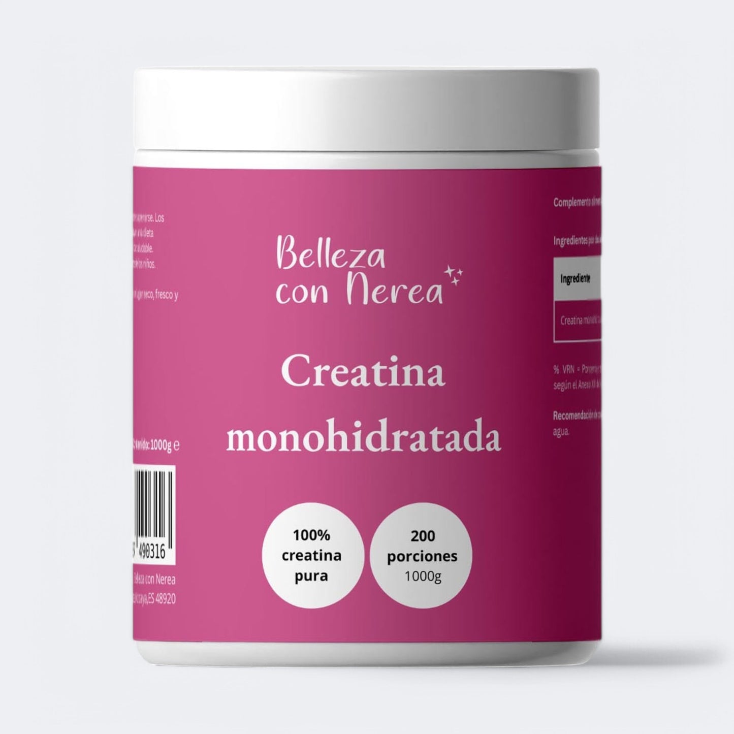 Creatina monohidratada 1kg