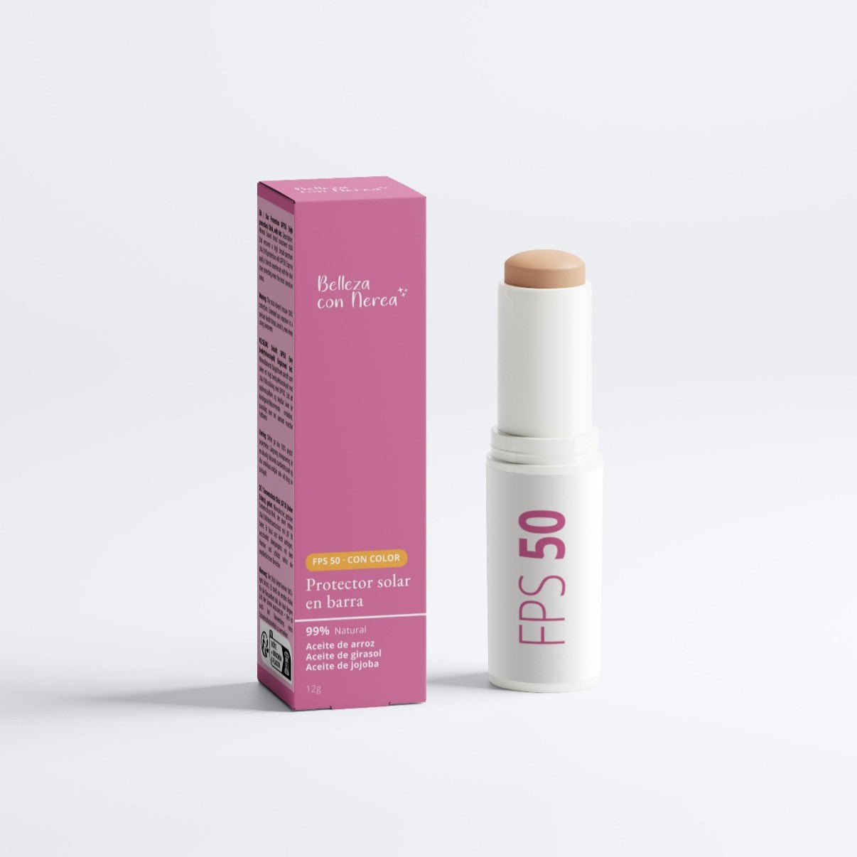 Protector solar mineral en barra FPS 50