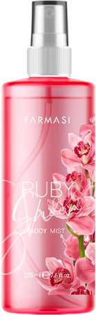 RUBY SHEER BODY MIST 225 ML