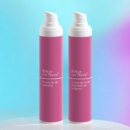 Set Crema de día y Crema de noche antiedad