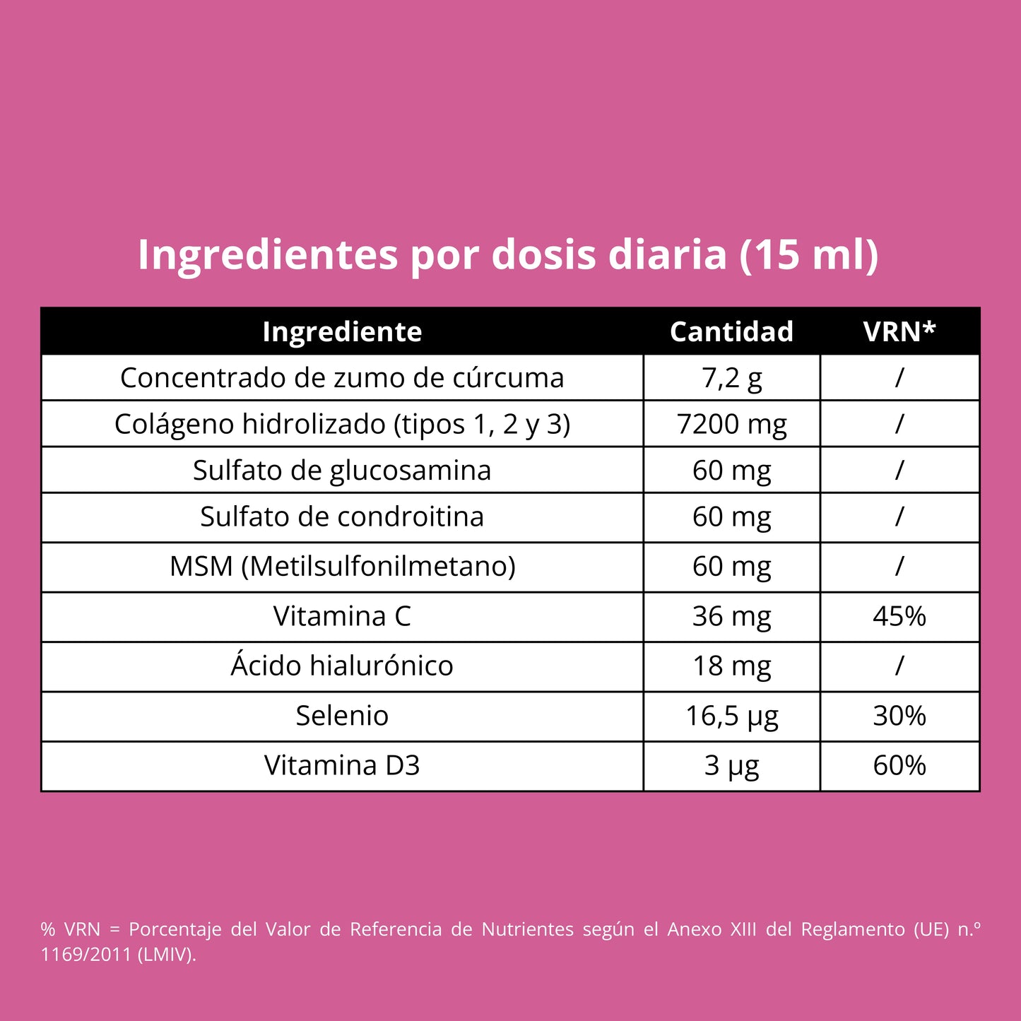 Colágeno líquido 7200mg